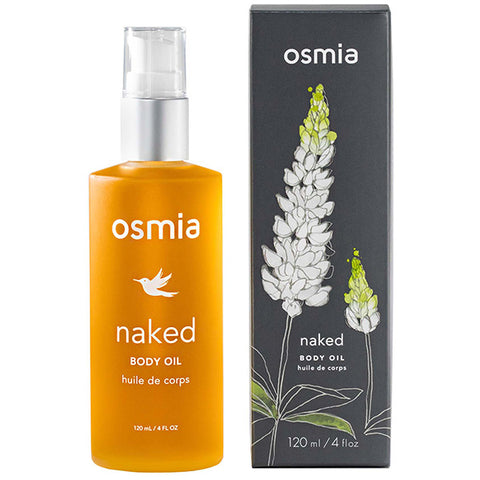 osmia naked body oil