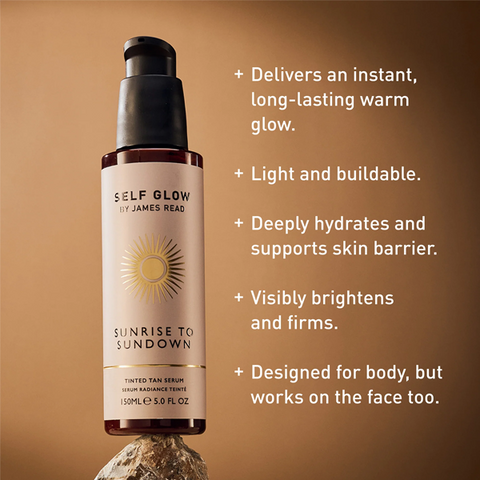 SUNRISE TO SUNDOWN: Tinted Tan Serum