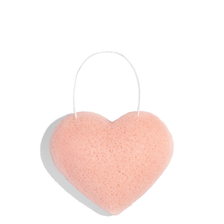 The Cleansing Sponge - Rose Clay Heart