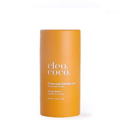 Charcoal Deodorant - Cocoa Beach - Vanilla Coconut