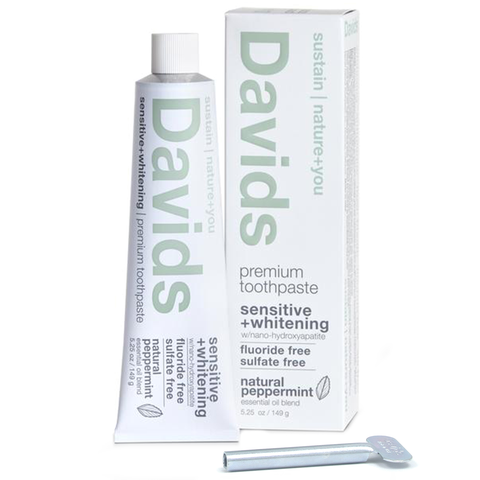 davids sensitive + whitening toothpaste
