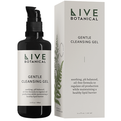 live botanical gentle cleansing gel