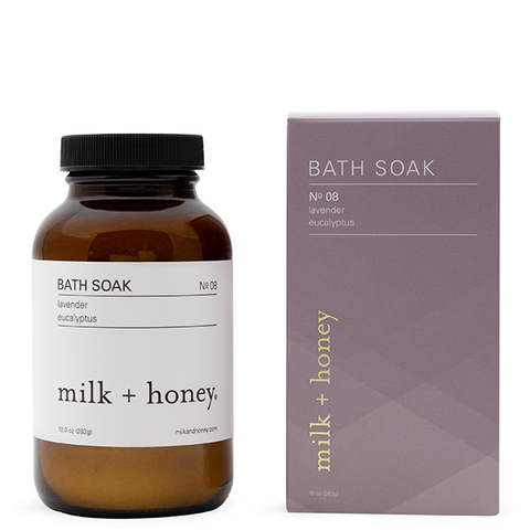 milk and honey bath soak