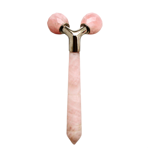 Mount Lai rose quartz melting massage tool