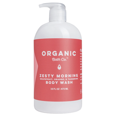 organic batch co body wash zesty morning