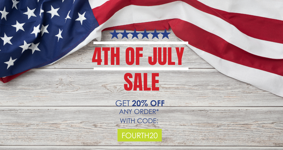 4th of July sale - shop now!