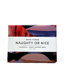 Naughty or Nice: Charcoal + Sweet Orange Soap