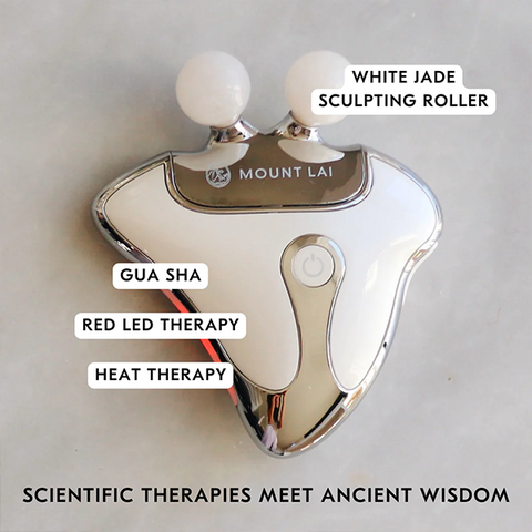 The Vitality Qi LED Therapy Gua Sha Device