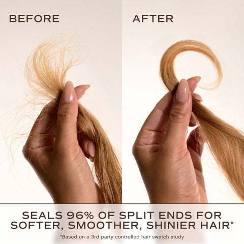 Innersense Overnight Repair Serum before and after