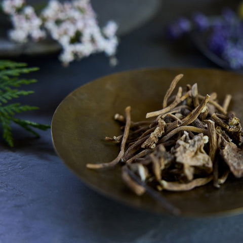 Valerian root, a key ingredient in Laurel Sleep Balm