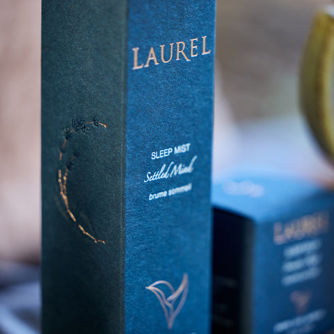 Laurel Sleep Mist with botanical ingredients