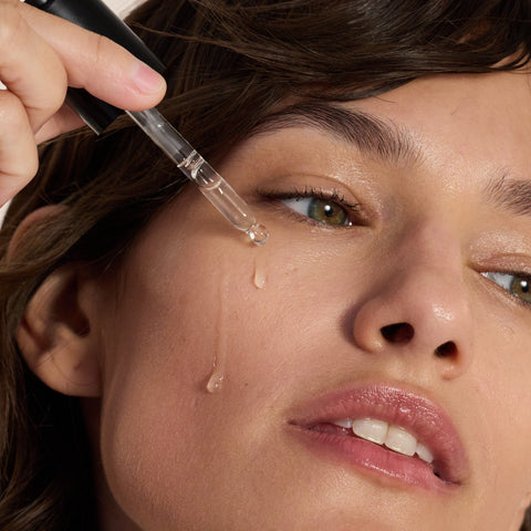 twelveLab Ideal Rebalancing Serum on model