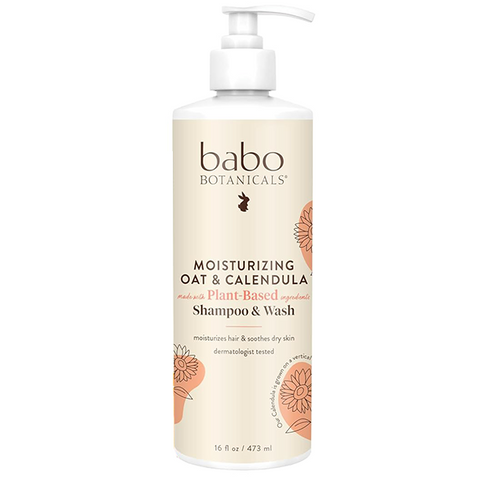 babo moisturizing oat and calendula wash