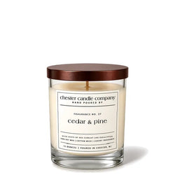 No. 27 Cedar & Pine Soy Candle
