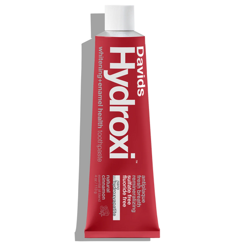 Davids Premium Natural Toothpaste Cinnamon - 4 oz Recyclable Metal Tube