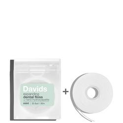 Expanding Dental Floss with Hydroxapatite (+ Refill)