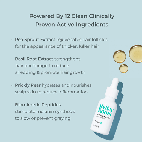 EVOLVh Better Roots RootBoost Serum - Ingredient Highlight