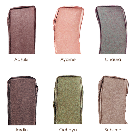 (M)ANASI 7 Eye Glow Colour Swatches