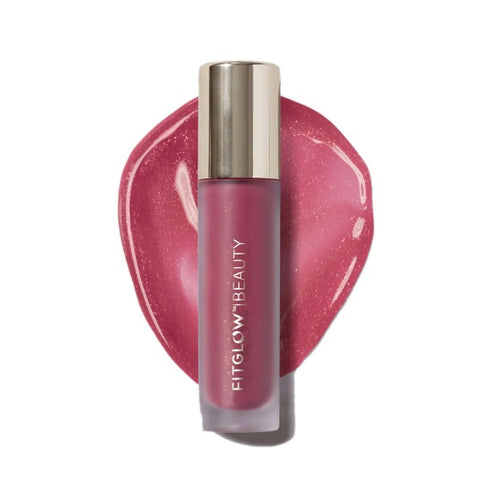 Fitglow Beauty Lip Colour Serum in Bloom, sheer berry shine