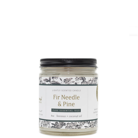 Fir Needle & Pine Essential Oil Candle