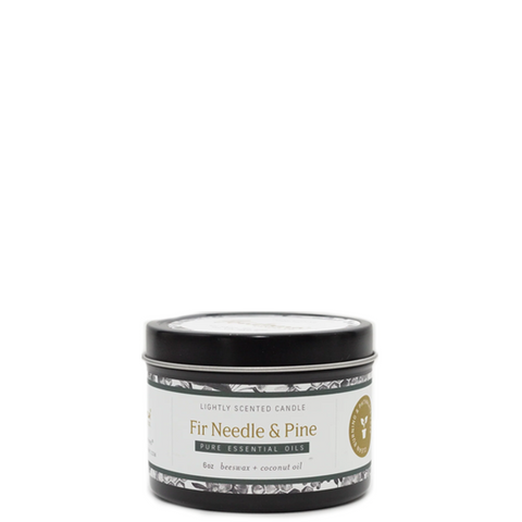 Fir Needle & Pine Essential Oil Candle