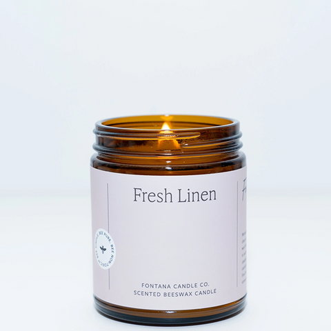 Fresh Linen Essential Oil Candle