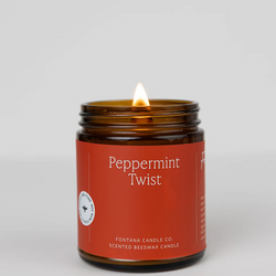 Peppermint Twist Essential Oil Candle