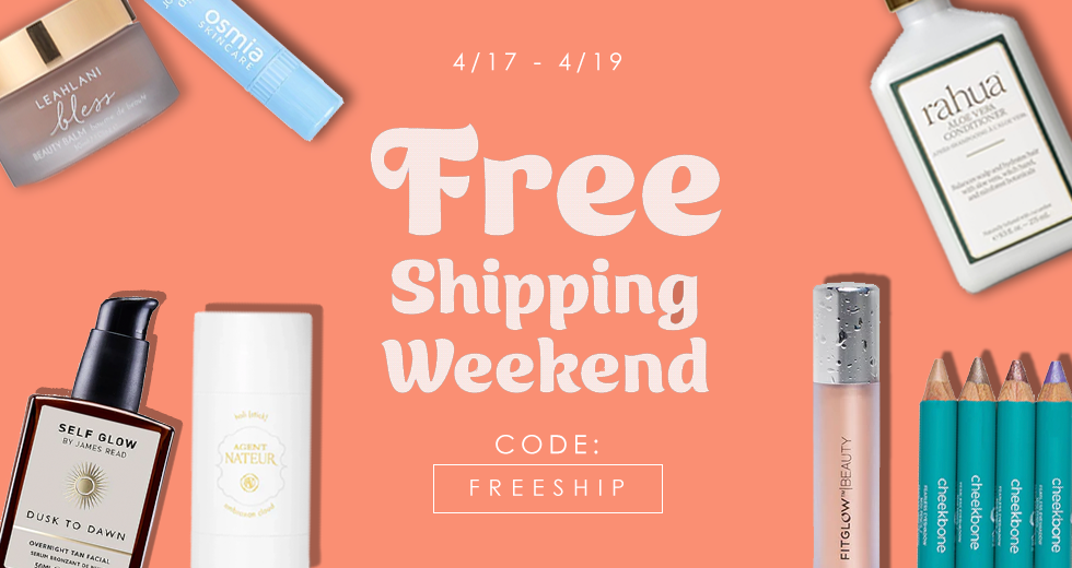 free shipping this weekend