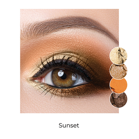 Quad Eyeshadow Palette - Sunset
