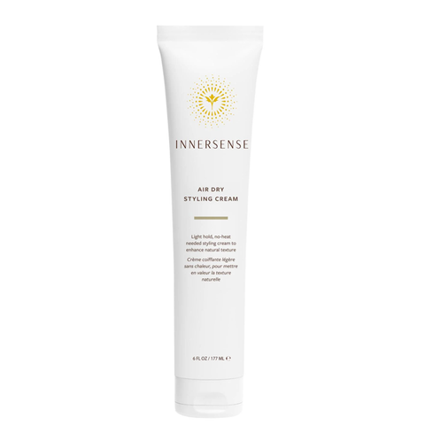 Innersense Air Dry Styling Cream tube on a white background