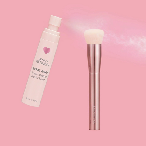 Jenny Patinkin Spray Away Brush Cleaner - Lifestyle Shot