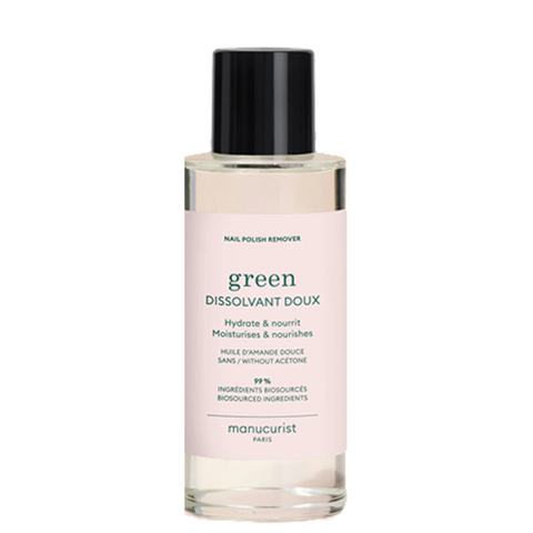 green nail polish remover
