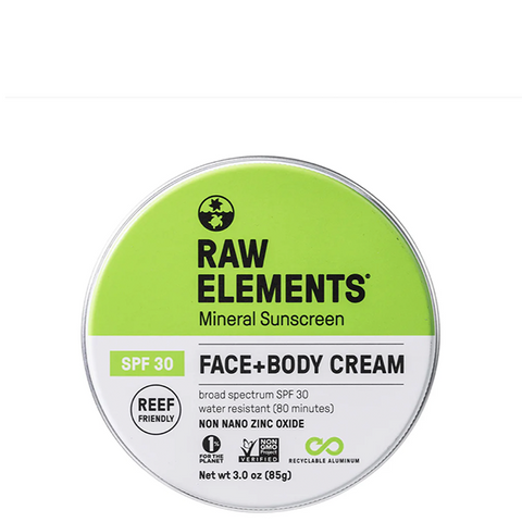 raw elements spf tin