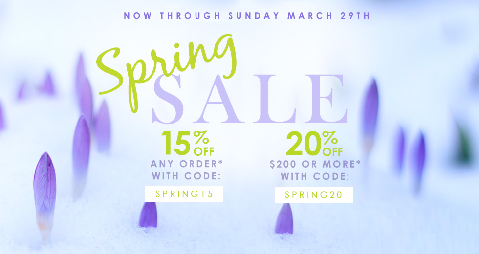 green beauty spring sale save now at integrity botanicals