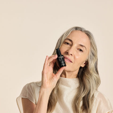 twelveLab Phyto Retinol Serum on model
