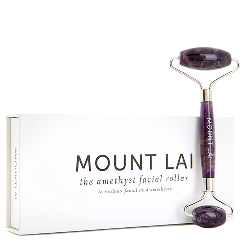 De-Puffing Facial Roller - Amethyst