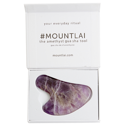 Gua Sha Facial Lifting Tool - Amethyst