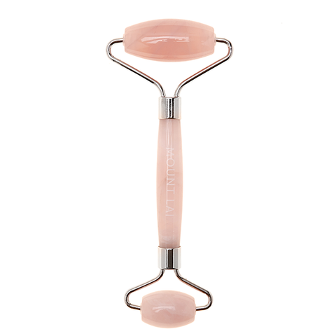 De-Puffing Facial Roller - Rose Quartz