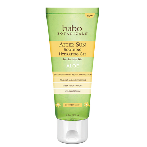 babo botanicals after sun aloe gel