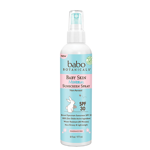 Baby Skin Mineral Sunscreen Pump Spray SPF 30 - Fragrance Free
