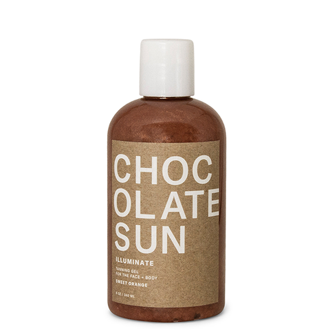 chocolate sun tanning gel