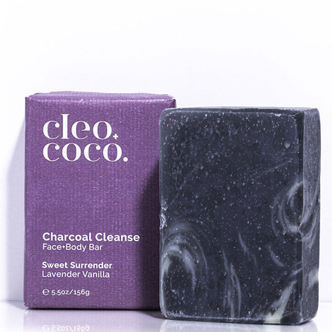 cleo and coco charcoal soap