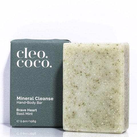 cleo and coco basil mint soap