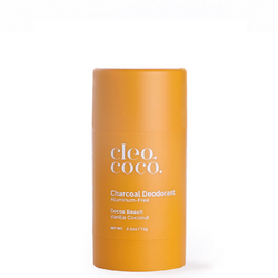 Charcoal Deodorant - Cocoa Beach - Vanilla Coconut