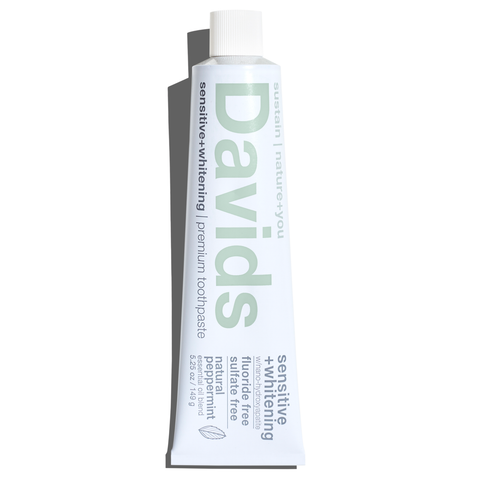 davids sensitive whitening toothpaste
