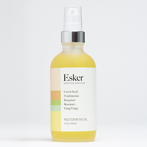 esker restorative body oil