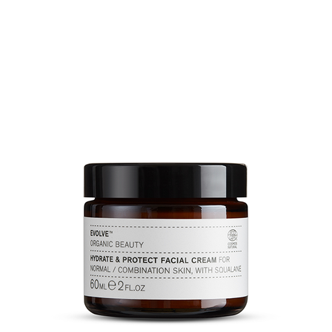 evolve hydrate and protect facial cream
