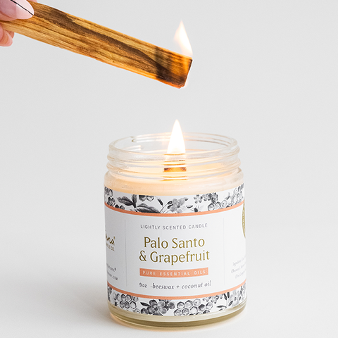 fontana palo grapefruit candle