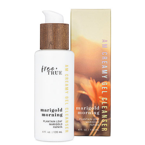 free and true marigold morning cleanser