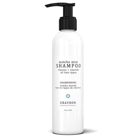 graydon matcha mint shampoo